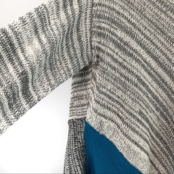 Jack By BB Dakota Color Block Cape Cardigan - Picture 3 of 7